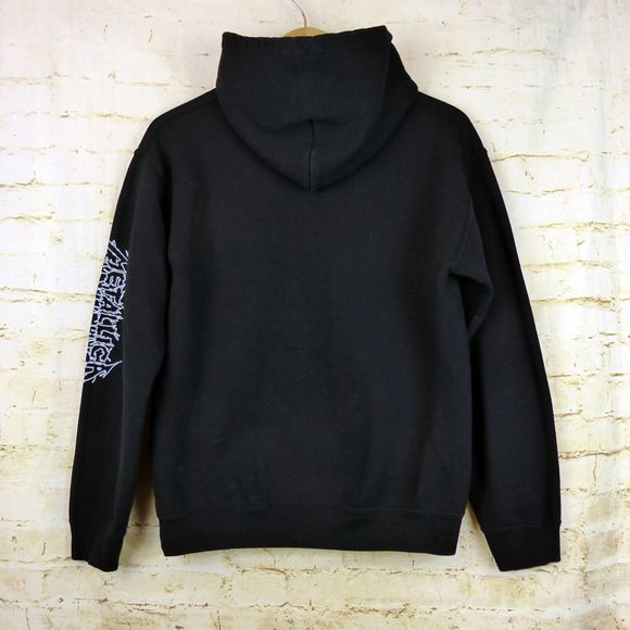 Metallica One Hoodie Mens S Black Pushead Skull And Justice For All Metal FLAWS - Picture 2 of 12